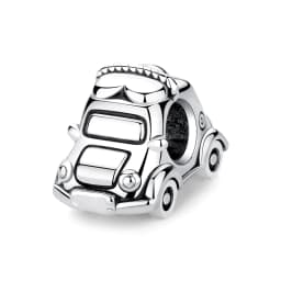 Original 925 Sterling Silver Charms Camera Suitcase London Bus Pendant Beads Fit Bracelets Necklaces Jewelry For Women