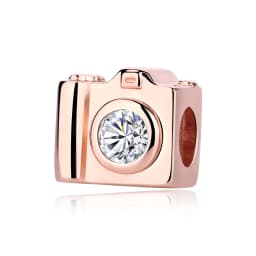 Original 925 Sterling Silver Charms Camera Suitcase London Bus Pendant Beads Fit Bracelets Necklaces Jewelry For Women