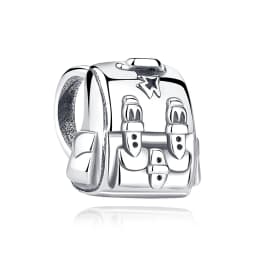 Original 925 Sterling Silver Charms Camera Suitcase London Bus Pendant Beads Fit Bracelets Necklaces Jewelry For Women