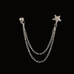 New Fashion Bird Brooch Star Crystal Tassel Chain Lapel Pin Suit Shirt Fashion Clothing Brooches for Women Men Accessories