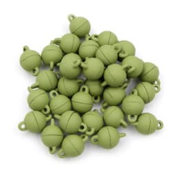 5 Sets Love Heart Round Shaped Magnetic Connected Clasps Beads Charms End Caps for DIY Couple Bracelet Necklace Making