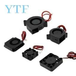 1pcs Cooling Fan 3010 4010 5010 Mm With 2Pin Dupont Wire Cooler Wire DC 5V 12V 24V Multiple Options 3D Printer