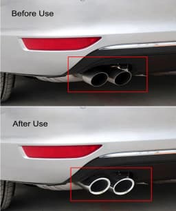 Stainless Steel Car Exhaust Muffler TailPipes For New Sagitar New Lavida, New Bora Golf Tiguan Scirocco 1.4T Special TailPipes