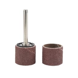 11/102pcs Sanding Drum Kit Grit #80 #120 #180 Sanding Band for Dremel Sleeves For Electric Mini Angle Grinder Sanding Mandrels