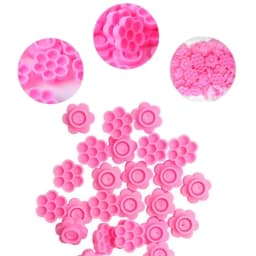 100Pcs False Eyelashes Blooming Cups Planting Grafting Rapid Bloom Sun Flower Glue Cup Fan Eyelash Extension Makeup Tools