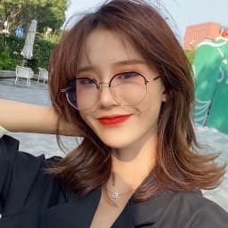 2021 New Anti-blue Myopia Glasses Women&Men Big Oversized Glasses Frame Nearsighted Prescription Glasses -1.0,-1.5,-2.0 To -6.0