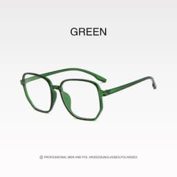 2021 New Anti-blue Myopia Glasses Women&Men Big Oversized Glasses Frame Nearsighted Prescription Glasses -1.0,-1.5,-2.0 To -6.0