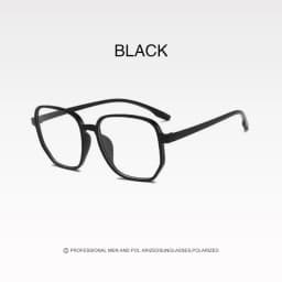 2021 New Anti-blue Myopia Glasses Women&Men Big Oversized Glasses Frame Nearsighted Prescription Glasses -1.0,-1.5,-2.0 To -6.0