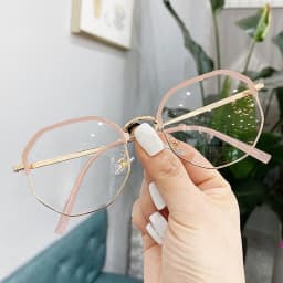 2021 New Anti-blue Myopia Glasses Women&Men Big Oversized Glasses Frame Nearsighted Prescription Glasses -1.0,-1.5,-2.0 To -6.0