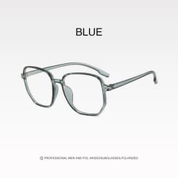 2021 New Anti-blue Myopia Glasses Women&Men Big Oversized Glasses Frame Nearsighted Prescription Glasses -1.0,-1.5,-2.0 To -6.0