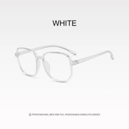 2021 New Anti-blue Myopia Glasses Women&Men Big Oversized Glasses Frame Nearsighted Prescription Glasses -1.0,-1.5,-2.0 To -6.0