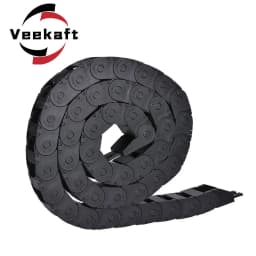 open Drag Chain bridge type 7x7 10x10 10x15 10x20 15x20 18x18 L1m Cable Carrier with Ends for CNC 3D printer Voron Trident 2.4