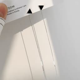 CIAXY Silver Color Geometric Rhombus Earrings for Women Temperament Tassel Long Ear Line Earring 2021 Fashion Jewelry Gift