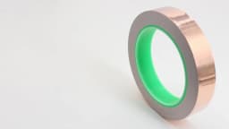 Adhesive Conductive Copper Foil Tape 5/6/8/10/15/20/25/30/35/40/45/50mm Single/Double Sided Conduct Copper Foil Tapes Length 20M