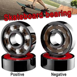16 Pcs Ceramic Bearings High Speed Wear Resistant For Skate Skateboard Wheel