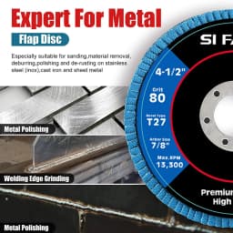 2/5/10pcs Flap Discs 115mm T27 Zirconia Grinding Wheels 40/60/80/120 Grit Professional Flap Discs Sanding For Angle Grinder