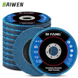 2/5/10pcs Flap Discs 115mm T27 Zirconia Grinding Wheels 40/60/80/120 Grit Professional Flap Discs Sanding For Angle Grinder