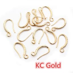 20pcs 19x10mm Rhodium Silver Gold Plated Earring Findings Earrings Clasps Hooks Fittings DIY Jewelry Making Accessories Earwire