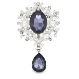 NEW 26 * 46mm 10Pcs Crystal Rhinestone Brooch Accessories DIY Wedding Invitation Card Wine Glass Gift Box Creative Decoration