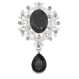 NEW 26 * 46mm 10Pcs Crystal Rhinestone Brooch Accessories DIY Wedding Invitation Card Wine Glass Gift Box Creative Decoration