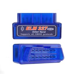 Latest Version Mini ELM327 V1.5 for IOS Android Bluetooth 5.1 Auto Scanner OBD2 Black 2PCB Car ELM 327 Tester Diagnostic Tool
