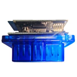 Latest Version Mini ELM327 V1.5 for IOS Android Bluetooth 5.1 Auto Scanner OBD2 Black 2PCB Car ELM 327 Tester Diagnostic Tool