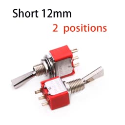 1 pair Remote Control Transmitter Switch 2/3 Positions Reset Radiomaster OpenTX T16 T18 Frsky FlySky WFLY RadioLink Futaba JR