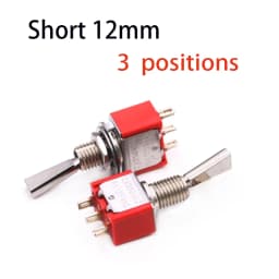 1 pair Remote Control Transmitter Switch 2/3 Positions Reset Radiomaster OpenTX T16 T18 Frsky FlySky WFLY RadioLink Futaba JR