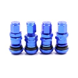 4Pcs Car Truck Motorcycle Valve Short Stems Metal Bolt Tire Valve Stem Kit with Dust Cap