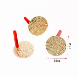 10Pcs DIY Earrings Setting Matt Golden Square Hollow Star Stud Earrings Connectors Earrings Base for Jewelry Making Accessories