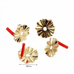 10Pcs DIY Earrings Setting Matt Golden Square Hollow Star Stud Earrings Connectors Earrings Base for Jewelry Making Accessories