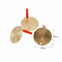10Pcs DIY Earrings Setting Matt Golden Square Hollow Star Stud Earrings Connectors Earrings Base for Jewelry Making Accessories
