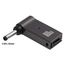 ​100W USB Type C Fast Charging Adapter Plug Connector Universal USB C Laptop Charger Converter for Dell Asus Hp Acer Lenovo