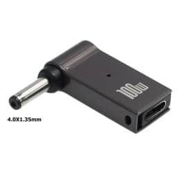 ​100W USB Type C Fast Charging Adapter Plug Connector Universal USB C Laptop Charger Converter for Dell Asus Hp Acer Lenovo