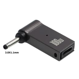 ​100W USB Type C Fast Charging Adapter Plug Connector Universal USB C Laptop Charger Converter for Dell Asus Hp Acer Lenovo