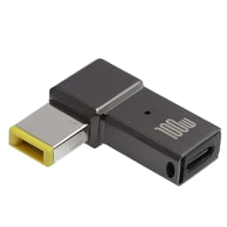 ​100W USB Type C Fast Charging Adapter Plug Connector Universal USB C Laptop Charger Converter for Dell Asus Hp Acer Lenovo