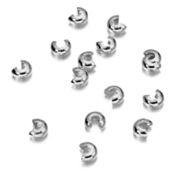 50-100pcs/lot Copper Round Covers Crimp End Beads Dia 3 4 5 mm Stopper Spacer Beads For DIY Jewelry Making Findings Supplies