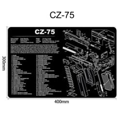 AR15 AK47 Gun Cleaning Rubber Mat Mouse Pad for Pistol GEN5 Glock 17 19 1911 Beretta 92 P320 CZ 75 CZ SHADOW 2 HK USP accesories