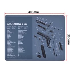 AR15 AK47 Gun Cleaning Rubber Mat Mouse Pad for Pistol GEN5 Glock 17 19 1911 Beretta 92 P320 CZ 75 CZ SHADOW 2 HK USP accesories