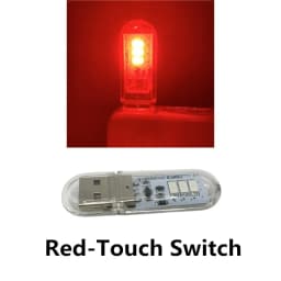 Touch Switch DC5V USB LED Mini Book Light 1.5W LED Desk Reading Lamp Red Blue Green White Portable Flexible USB LED Night Lights