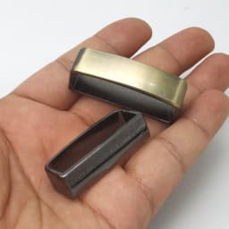 2Pcs Alloy Belt Keeper D Shape Belt Loop Ring Strap Buckle Leather Craft Belt Accessories Bag Strap Parts 30/35/40mm