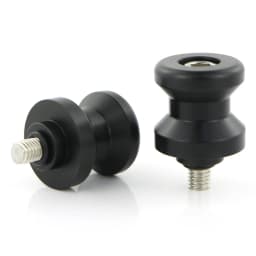 M6 M8 POM Swing Arm Spools Sliders Stand Bobbins Plastic 6mm 8mm Black For Honda Suzuki Yamaha BMW Ducati KTM Triumph Aprilia