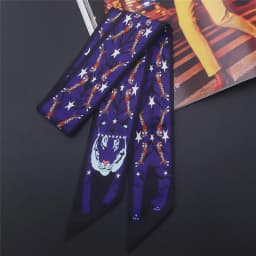 17 Colors Animal Print 2024 New Bag Skinny Silk Scarf For Women Luxury Brand Foulard Women Tie Fashion Head Scarves For Ladies