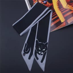 17 Colors Animal Print 2024 New Bag Skinny Silk Scarf For Women Luxury Brand Foulard Women Tie Fashion Head Scarves For Ladies