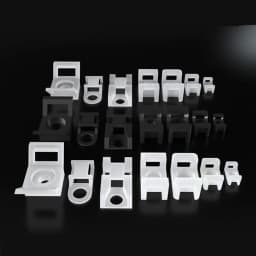 Cable Organizer Saddle Cable Tie Mount HC-1 HC-2 Wire Management Base Holder Wire Fixing Clamp Screw Hole Mounter for Home Offic