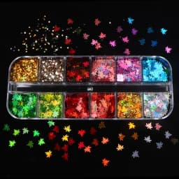 Fluorescent Bubble Sequins Epoxy Resin Glitter Filling Hollow Round Shape Slime Slices Neon Nail Art Flakes Resin Shaker Filler