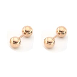 1Pair Medical Titanium Steel Stud Earring Small Ball Screws Small Earrings Ear Bone Nail Lip Piercing Body Jewelry