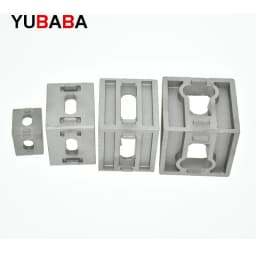 10pcs corner fitting angle aluminum connector bracket fastener 2020 3030 4040 4545 series industrial aluminum profile