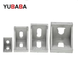 10pcs corner fitting angle aluminum connector bracket fastener 2020 3030 4040 4545 series industrial aluminum profile