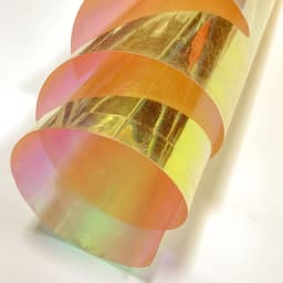 20*30/95cm Transparent PVC Fabric Iridescent Holographic Laser Rainbow Shiny Vinyl DIY Bow Earring Making Craft Bag Sheet/Roll